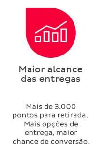 Maior alcance das entregas - Pickup Jadlog