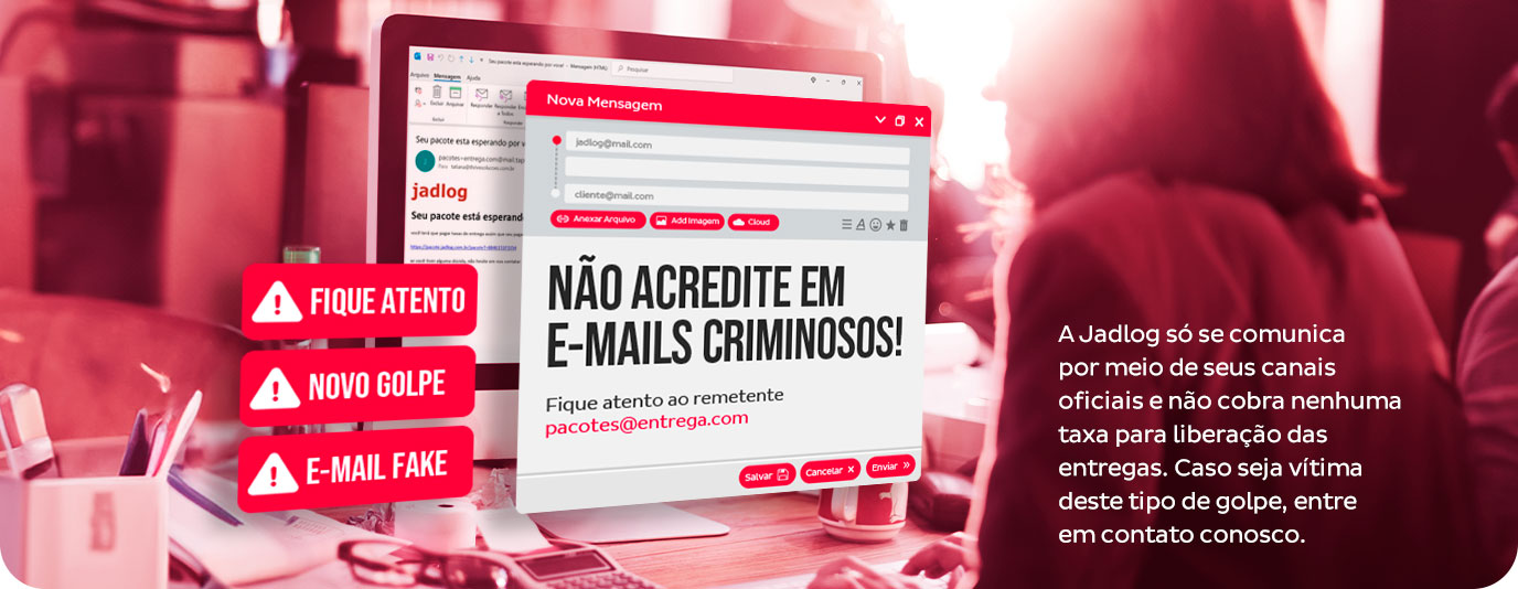 E-mail falso