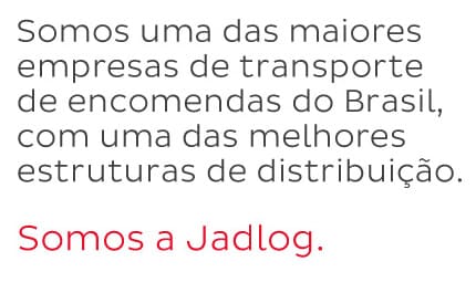 Somos uma das maiores empresas de transporte de encomendas do Brasil, com umas das melhores estruturas de distribuição.